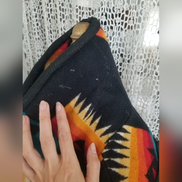 Pendleton Coat 1970s Vintage Beaver State made by Claudine Fairbanks - Picture 12 of 17